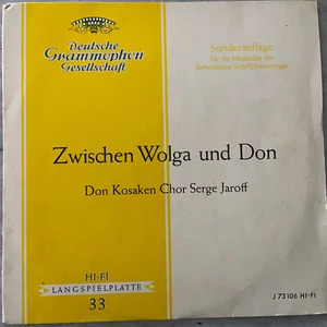 DON-KOSAKEN-CHOR : Zwischen Wolga und Don (DGG J 73 106 HI-FI / 10" / Club) - Bild 1 von 3