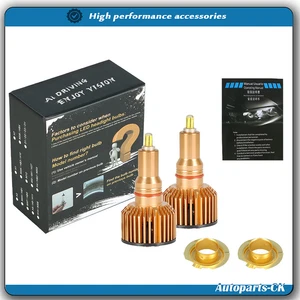 2X Pair H7 SMD LED Headlight Bulbs 12000LM Bright Conversion Kit 6000K Pack of 2 - Picture 1 of 9