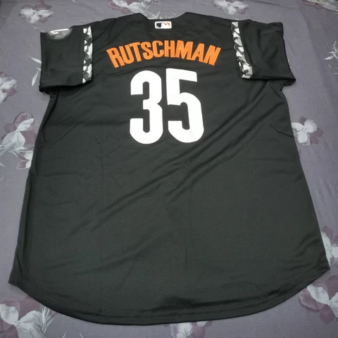 Adley Rutschman #35 Baltimore Orioles City Connect Cool Base Jersey Pick Size Cover