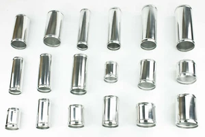 Aluminium Alloy Pipe 70mm to 200mm Straight Length Coupler Hose Joiner Swaged - Picture 1 of 6