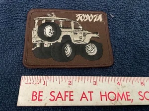 Vintage Auto Sew On Patch Toyota Truck SUV - Picture 1 of 1