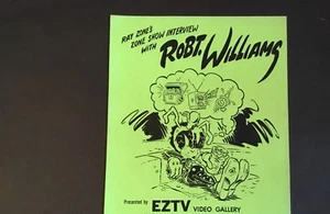 UBER-SELTEN Flyer für ROBERT WILLIAMS Interview mit Ray Zone - Bild 1 von 1
