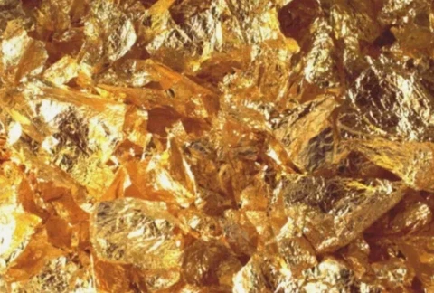 500 GRAMS Gold Flakes 1/2 KILO BAG BEST PRICE Value ON EBAY Wholesale Vials Cover