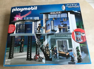 JEU "PLAYMOBIL - COMMISSARIAT DE POLICE AVEC SYSTEME D'ALARME" - 5182 - RARE - Bild 1 von 2