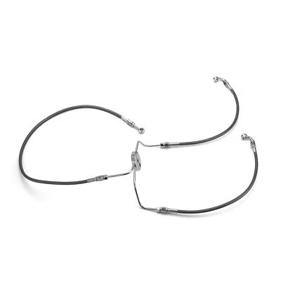 MOFUN 8" Handlebar Hydraulic Brake Line For Harley Electra Glide Non-ABS - Image 1 of 4
