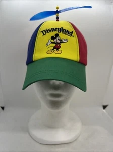 Vintage Disneyland Resort Propeller Spinner Hat Adjustable Kids Mickey Mouse - Picture 1 of 8