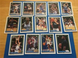 1992/93 Topps Minnesota Timberwolves Team Set 14 Cards Christian Laettner RC - Picture 1 of 1