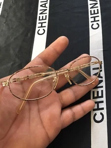 Fendi Women's Eyeglasses F67 Rose Taupe Oval Metal Frame Italy 51[]17 140 - Picture 1 of 12