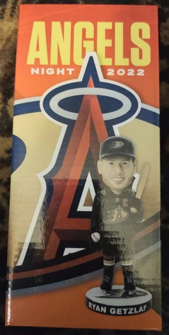 Anaheim Ducks Los Angeles Angels Ryan Getzlaf #15 NHL Bobblehead  NEVER OPENED Cover