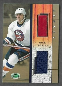 MIKE BOSSY 2003-04 ITG PARKHURST ROOKIE GU STICK & JERSEY GOLD - ONLY 10 MADE - Picture 1 of 2