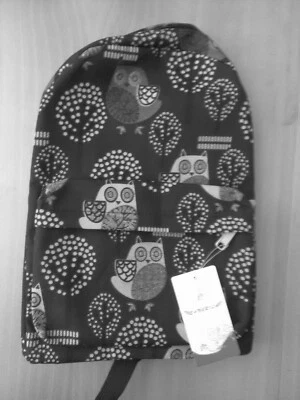 Sangria kleiner Rucksack/Back Pack, Canvas, navy mit Animal Design. NEU. - Bild 1 von 4