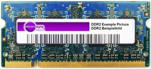 1GB Nanya DDR2-667 RAM PC2-5300S 2Rx16 NT1GT64UH8D0FN-3C Laptop Memory - Picture 1 of 1