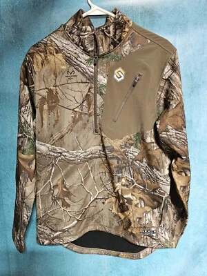 Camisa Pullover Scent Lok Nexus Summit Weight Para Hombre Media Cremallera Foto 1 de 4