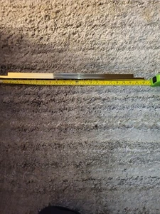MAKE YOUR OWN HOME Analemma Bar Pull 18" Laquered Polished Brass Myoh BP.901.18" - Picture 1 of 4