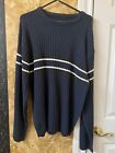 NEW Sun River Size L Large Pullover Blue Sweater NWT