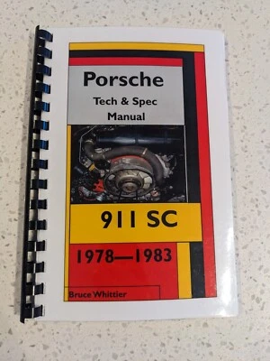 RARO! Porsche 911 SC TECH INSPECTION MANUAL 1978-1983 Foto 1 de 4