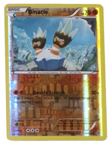 Pokemon Binacle 48/106 Common Reverse Holo XY Flashfire Karte 2014 TCG - Bild 1 von 24