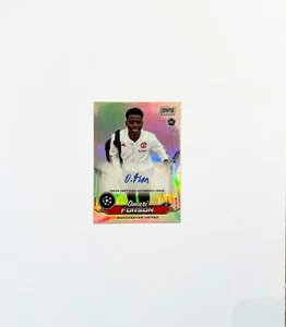 2023/24 Topps Stadium Club Chrome UCL Omari Forson (Man Utd) Signed Autograph - Picture 1 of 3
