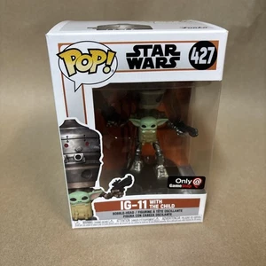 Funko Pop! Star Wars IG-11 con el niño #427 exclusivo de Gamestop - Imagen 1 de 6