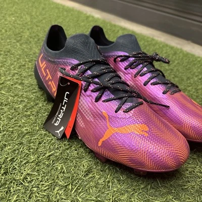PUMA Ultra 1.4 FG/AG Men's Boots  Fuchsia Neon citrus size 11.5 106694 03 - Image 1 of 4