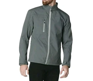 Clique Herren Wasserdichte Softshell Fleece Gefütterte Jacke Pistole Farbe Gr. XXL NEU - Bild 1 von 7