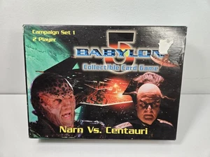 Babylon 5 CCG NARN Vs. CENTAURI Campaign Set Neu, Factory Sealed - Bild 1 von 3