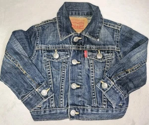 Levi Strauss Denim Jacket Infant 12 Month Regular Blue Jean Classic - Picture 1 of 5