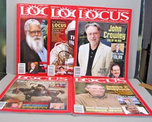 LOCUS Science Fiction Fantasy Field 2010 Magazine 5 Issues 588 589 590 591 593 - Picture 1 of 11