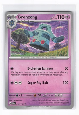 Bronzong (Uncommon) SV05: Temporal Forces 069/162 NM - Image 1 of 2