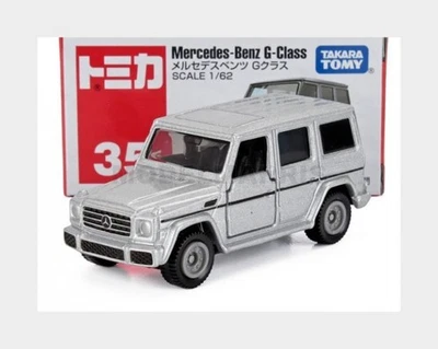 TOMICA TO035 MERCEDES BENZ - G-CLASS G500 AMG 2018 - SILVER - 1/62 - Immagine 1 di 2