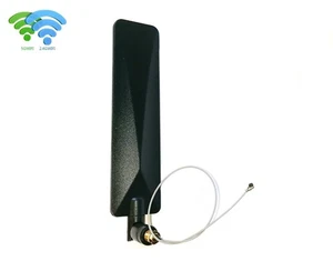 Blade dualband 2.4&5GHz 10dBi Antenna  RP-SMA & U.FL coaxial/Pigtail e.g. Wi-Fi - Picture 1 of 7
