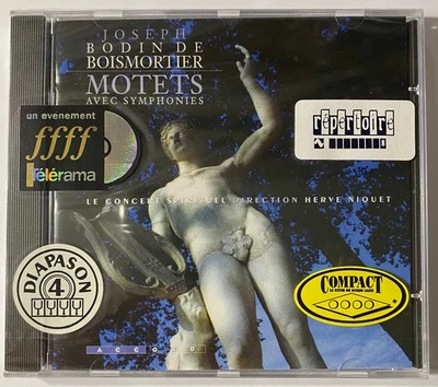BOISMORTIER Motets Avec Symphonies Herve Niquet Accord France SEALED CD Foto 1 de 2