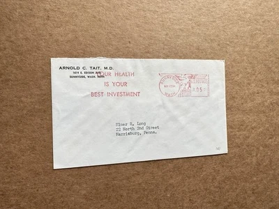 US Medical Meter Cover (141) +1964 Your Health Is Your Best Investment Ad - Image 1 of 2