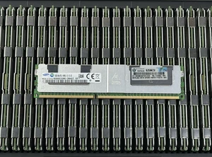 512GB Lot of 16x 32GB HP 4Rx4 PC3-14900L Load Reduced ECC RAM Memory Server - Picture 1 of 5