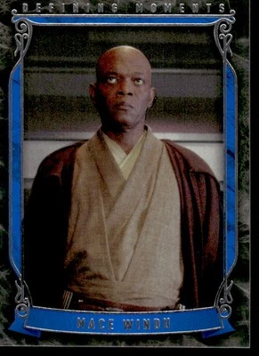 2015 Star Wars Masterwork Trading Card Defining Moments MACE WINDU - Image 1 of 2