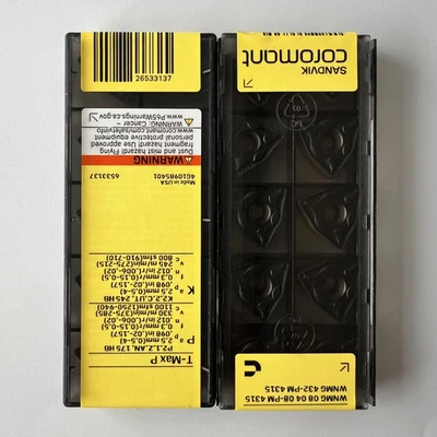 Sandvik d'origine / WNMG080408-PM 4315 / inserts en carbure 10 pièces