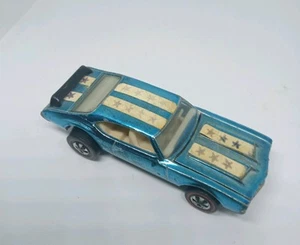 Vintage Hot Wheels Redline 1971 BEAUTIFUL Blue Olds 442 - Stellar!! NEAR MINT! - Picture 1 of 5