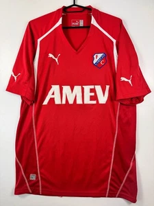 FC Utrecht 2004 2005 Home Shirt Jersey Puma AMEV Red Size L - Picture 1 of 5