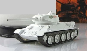 1:72 Soviet tank T-34-85 in winter camouflage №63 series "Russian tanks"  - Picture 1 of 2