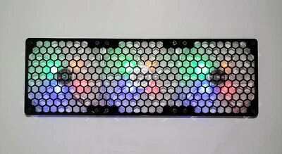 Honeycomb 240mm Radiator Triple 80mm Fan Grill Computer Case Cooling Custom Mod - Image 1 of 3