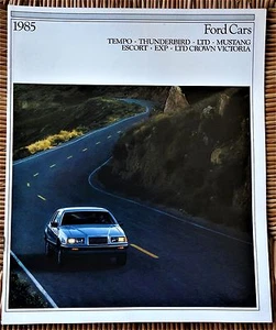 Original 1985 Ford Full Line Sales Brochure 85 Mustang Thunderbird - Picture 1 of 1
