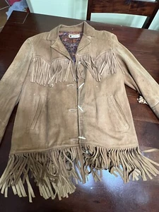 Vintage Arpimex Olverd Suede Leather Jacket Made In Mexico - Picture 1 of 12