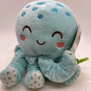 Octopus Plush Toy with Teether Hang or Hold Ages 0+ SO CUTE Baby - Picture 1 of 6