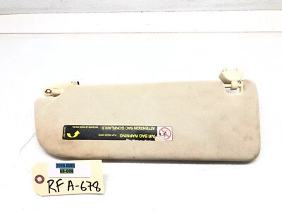 2011-2016 AUDI A8 L A8 S8 D4 RIGHT PASS FRONT SUNVISOR SUN VISOR W/ MIRROR OEM - Image 1 of 4