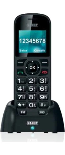 Saiet Comodo 4 57 cm (1.8") 75 G Nero