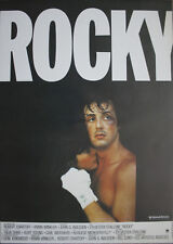 ROCKY Affiche Cinéma Originale ROULEE 53x40 Movie Poster STALLONE RETIRAGE 1990