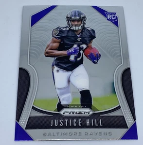 Baltimore Ravens Justice Hill 2019 Panini PRIZM RC #328 - Picture 1 of 2