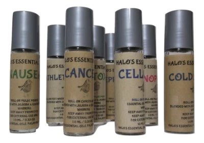 ARNICA PAIN RELIEF SERUM ROLL ON 10 ml HALO'S ESSENTIAL OILS - Image 1 of 2