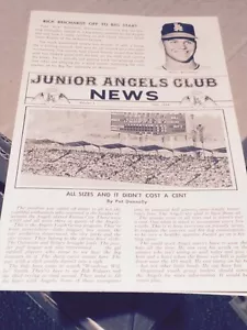 ORIGINALE Los Angeles Angels CLUB NEWSLETTER 7/1964 OTTIME CONDIZIONI INTATTO - Foto 1 di 5