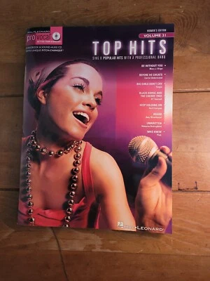 Top Hits Women's Edition Vol.31 Songbook & Sound-Alike CD New Music Book (636) - Image 1 of 4